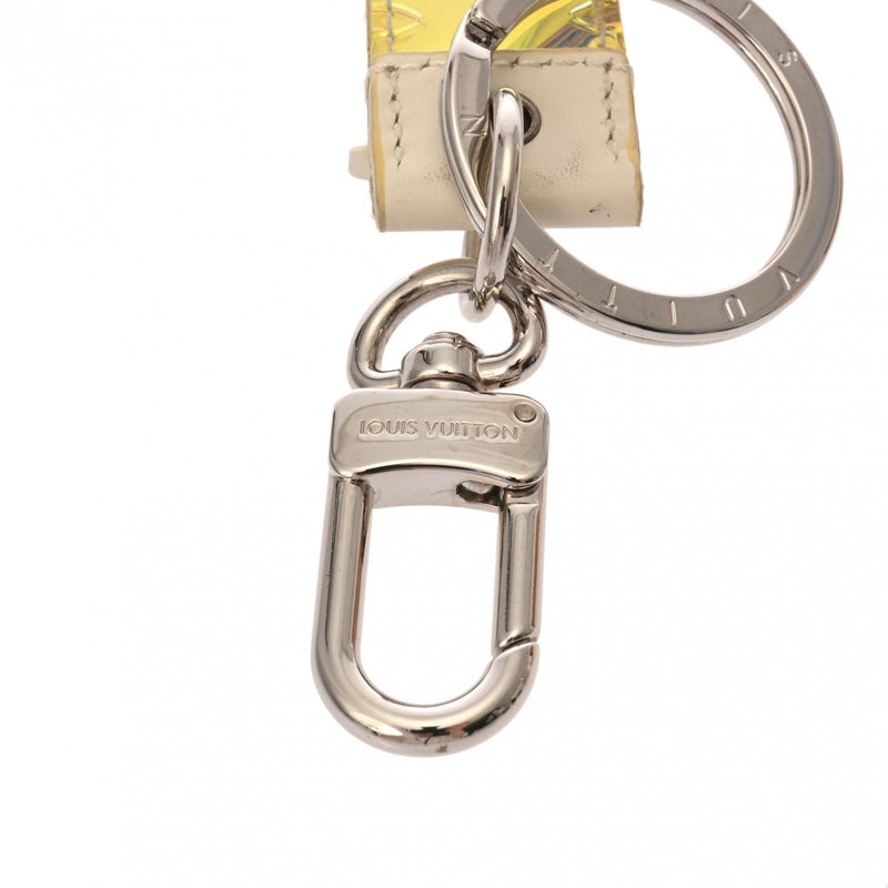 LOUIS VUITTON ルイヴィトン モノグラム ポルトクレドラゴンヌ トランスパラン ホワイト M68674 ユニセックス キーホルダー Bランク 中古 銀蔵