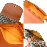 GOYARD ゴヤール ベルヴェデーレ PM 黒/茶 レディース PVC ショルダーバッグ ABランク 中古 銀蔵