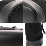BALENCIAGA バレンシアガ 無地 ブラック ユニセックス キャンバス レザー トートバッグ ABランク 中古 銀蔵