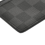 LOUIS VUITTON ルイヴィトン ダミエグラフィット ネオポルトカルト ブラック N62666 メンズ ダミエキャンバス カードケース Aランク 中古 銀蔵