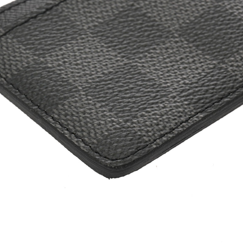 LOUIS VUITTON ルイヴィトン ダミエグラフィット ネオポルトカルト ブラック N62666 メンズ ダミエキャンバス カードケース Aランク 中古 銀蔵