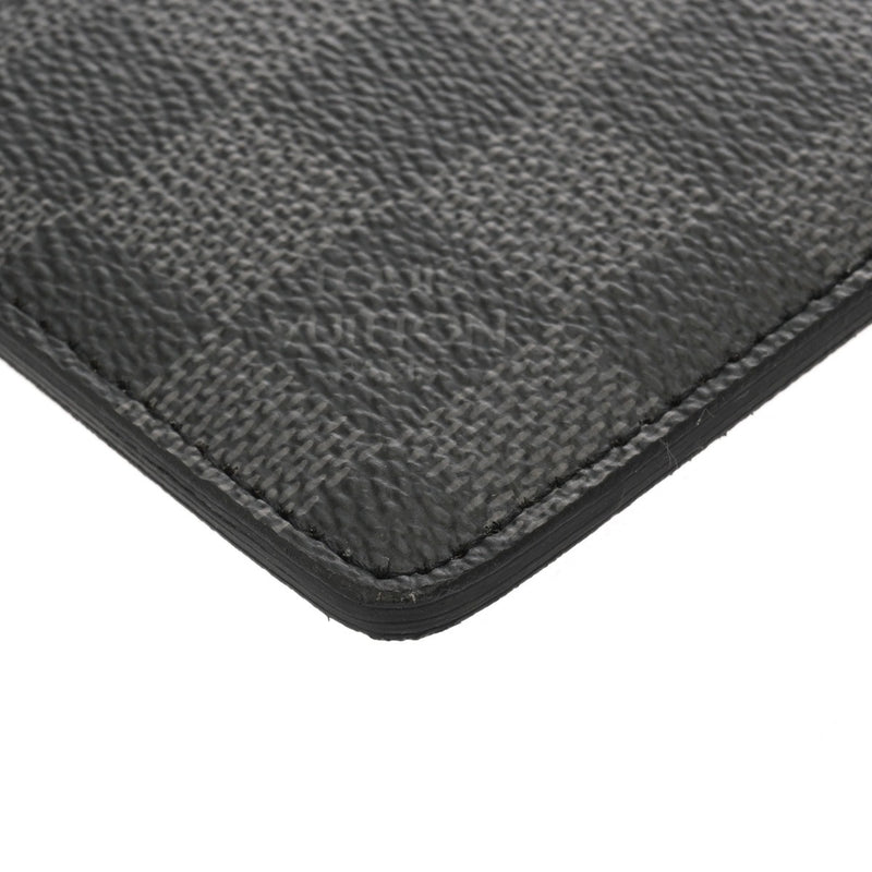 LOUIS VUITTON ルイヴィトン ダミエグラフィット ネオポルトカルト ブラック N62666 メンズ ダミエキャンバス カードケース Aランク 中古 銀蔵