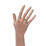 CARTIER カルティエ ミニラブリング 1Pダイヤ #53 12.5号 レディース K18ピンクゴールド PG リング・指輪 Aランク 中古 銀蔵