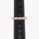 BVLGARI ブルガリ セルペンティ ヴァイパー ダイヤ シェル #49 9号 レディース K18ピンクゴールド PG リング・指輪 Aランク 中古 銀蔵