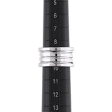BVLGARI ブルガリ B-ZERO1 Mサイズ #50 9号 レディース K18ホワイトゴールド WG リング・指輪 Aランク 中古 銀蔵
