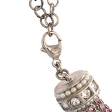 CHANEL シャネル ネックレス ラインストーン 17年モデル　 ピンク レディース ラインストーン チョーカー Aランク 中古 銀蔵