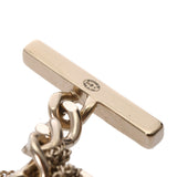 CHANEL シャネル ココマーク ロングネックレス 16年モデル ブラック レディース GP ネックレス Aランク 中古 銀蔵