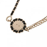 CHANEL シャネル ココマーク ロングネックレス 16年モデル ブラック レディース GP ネックレス Aランク 中古 銀蔵