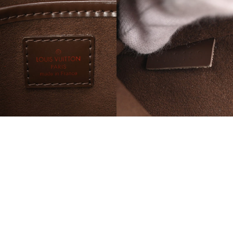 LOUIS VUITTON ルイヴィトン ダミエ サンルイ ブラウン N51993 メンズ ダミエキャンバス セカンドバッグ Bランク 中古 銀蔵