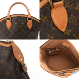 LOUIS VUITTON ルイヴィトン モノグラム ロックイット PM ブラウン M40102 レディース モノグラムキャンバス ハンドバッグ Bランク 中古 銀蔵