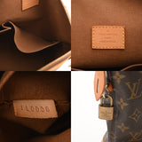 LOUIS VUITTON ルイヴィトン モノグラム ロックイット PM ブラウン M40102 レディース モノグラムキャンバス ハンドバッグ Bランク 中古 銀蔵