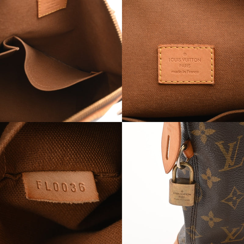 Louis Vuitton モノグラムキャンバスのブラウンハンドバッグ LOUIS VUITTON（ルイ・ヴィトン） コンコルド ハンドバッグ モノグラム