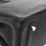 HERMES エルメス バーキン 30 ブラック X刻印(2016年頃) レディース トゴ ハンドバッグ Aランク 中古 銀蔵
