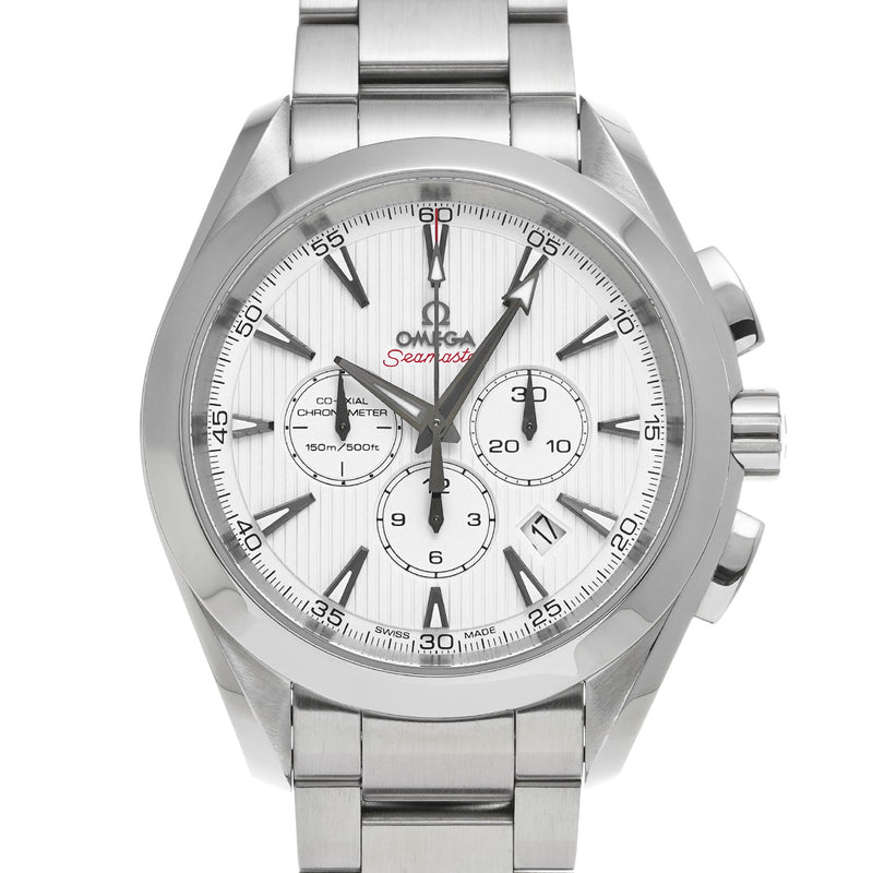 オメガ シーマスター アクアテラ 231.10.44.50.04.001 ホワイト メンズ 腕時計 自動巻き 中古 銀蔵