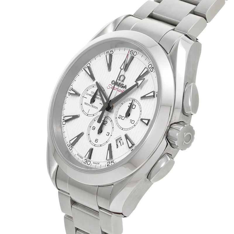 オメガ シーマスター アクアテラ 231.10.44.50.04.001 ホワイト メンズ 腕時計 自動巻き 中古 銀蔵