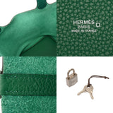 HERMES エルメス ピコタンロック MM タッチ ヴェールヴェルティゴ A刻印(2017年頃) レディース トリヨンクレマンス アリゲーター ハンドバッグ Aランク 中古 銀蔵