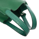 HERMES エルメス ピコタンロック MM タッチ ヴェールヴェルティゴ A刻印(2017年頃) レディース トリヨンクレマンス アリゲーター ハンドバッグ Aランク 中古 銀蔵