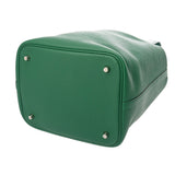 HERMES エルメス ピコタンロック MM タッチ ヴェールヴェルティゴ A刻印(2017年頃) レディース トリヨンクレマンス アリゲーター ハンドバッグ Aランク 中古 銀蔵