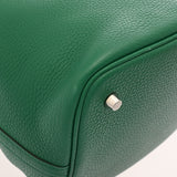 HERMES エルメス ピコタンロック MM タッチ ヴェールヴェルティゴ A刻印(2017年頃) レディース トリヨンクレマンス アリゲーター ハンドバッグ Aランク 中古 銀蔵