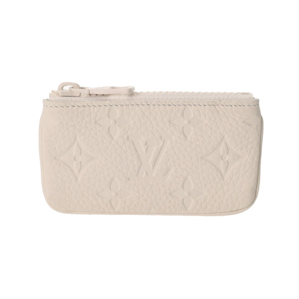 LOUIS VUITTON ルイヴィトン モノグラム ポシェット クレ ヴァージルアブロー 白 M67451 ユニセックス レザー コインケース 未使用 銀蔵