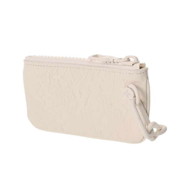 LOUIS VUITTON ルイヴィトン モノグラム ポシェット クレ ヴァージルアブロー 白 M67451 ユニセックス レザー コインケース 未使用 銀蔵