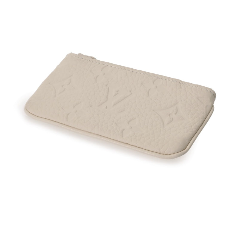 LOUIS VUITTON ルイヴィトン モノグラム ポシェット クレ ヴァージルアブロー 白 M67451 ユニセックス レザー コインケース 未使用 銀蔵