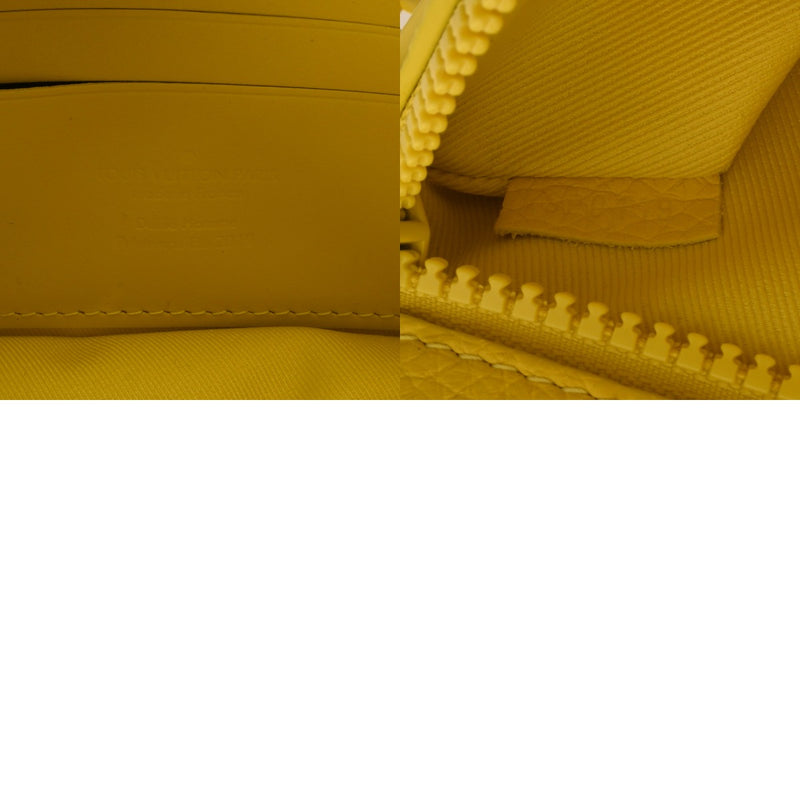 LOUIS VUITTON ルイヴィトン モノグラム ポシェット ヴォルガ イエロー M53554 メンズ トリヨンレザー クラッチバッグ 未使用 銀蔵