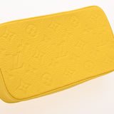 LOUIS VUITTON ルイヴィトン モノグラム ポシェット ヴォルガ イエロー M53554 メンズ トリヨンレザー クラッチバッグ 未使用 銀蔵