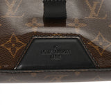 LOUIS VUITTON ルイヴィトン モノグラム グレーズ メッセンジャーPM ブラウン M43895 メンズ PVCコーティングキャンバス レザー ショルダーバッグ 未使用 銀蔵