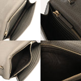 GUCCI グッチ インターロッキングG チェーンウォレット グレー 510314 レディース レザー チェーンウォレット Bランク 中古 銀蔵