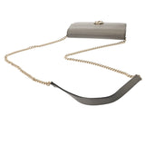 GUCCI グッチ インターロッキングG チェーンウォレット グレー 510314 レディース レザー チェーンウォレット Bランク 中古 銀蔵