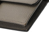 GUCCI グッチ インターロッキングG チェーンウォレット グレー 510314 レディース レザー チェーンウォレット Bランク 中古 銀蔵