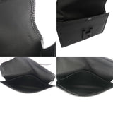 HERMES エルメス ジジェ デュオ ブラック D刻印(2019年頃) レディース スイフト リザード クラッチバッグ ABランク 中古 銀蔵