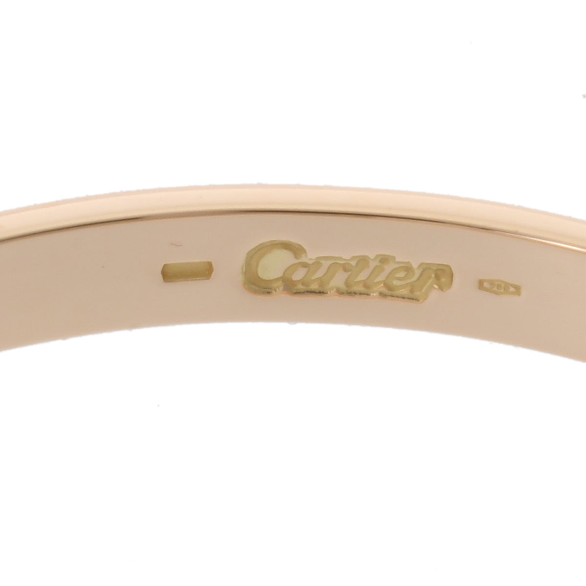 カルティエ ラブブレス 旧型 #17 レディース K18イエローゴールド YG