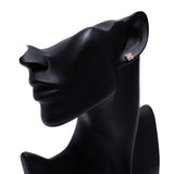 VAN CLEEF & ARPELS ヴァンクリーフ＆アーペル スウィート アルハンブラ カーネリアン VCARN68000 レディース K18ピンクゴールド PG ピアス Aランク 中古 銀蔵