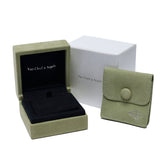 VAN CLEEF & ARPELS ヴァンクリーフ＆アーペル スウィート アルハンブラ カーネリアン VCARN68000 レディース K18ピンクゴールド PG ピアス Aランク 中古 銀蔵