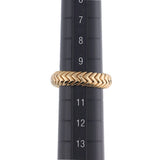 BVLGARI ブルガリ トゥボガス トルマリン アメジスト #10 9号 レディース K18イエローゴールド YG リング・指輪 Aランク 中古 銀蔵