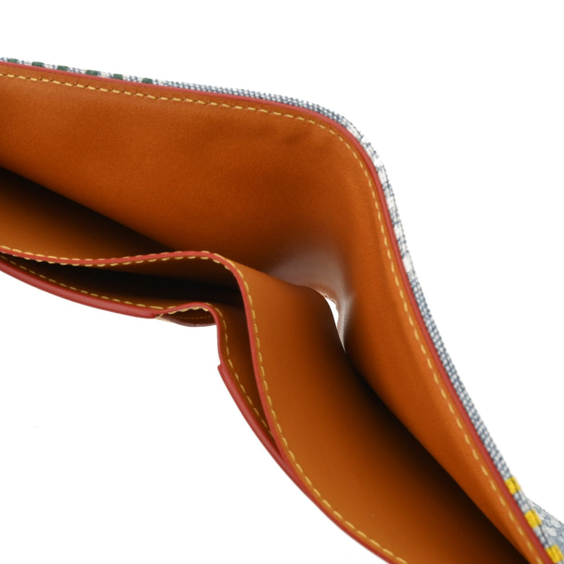 LOUIS VUITTON ルイヴィトン ダミエ ポルトフォイユ ミルティプル ブルー M00186 ユニセックス LVバーズダミエデニム 札入れ 新品 銀蔵