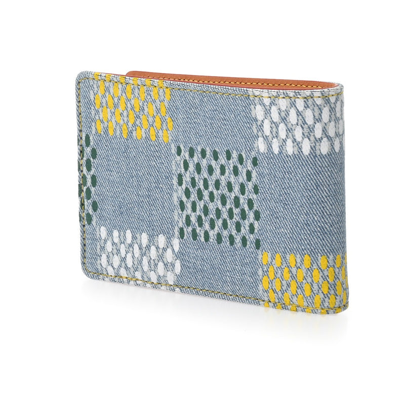 LOUIS VUITTON ルイヴィトン ダミエ ポルトフォイユ ミルティプル ブルー M00186 ユニセックス LVバーズダミエデニム 札入れ 新品 銀蔵