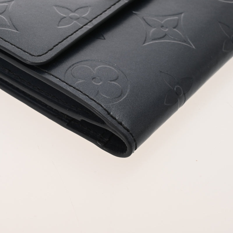 LOUIS VUITTON ルイヴィトン モノグラムマット ラドロー ブルー M65125 ユニセックス モノグラムマット コインケース ABランク 中古 銀蔵