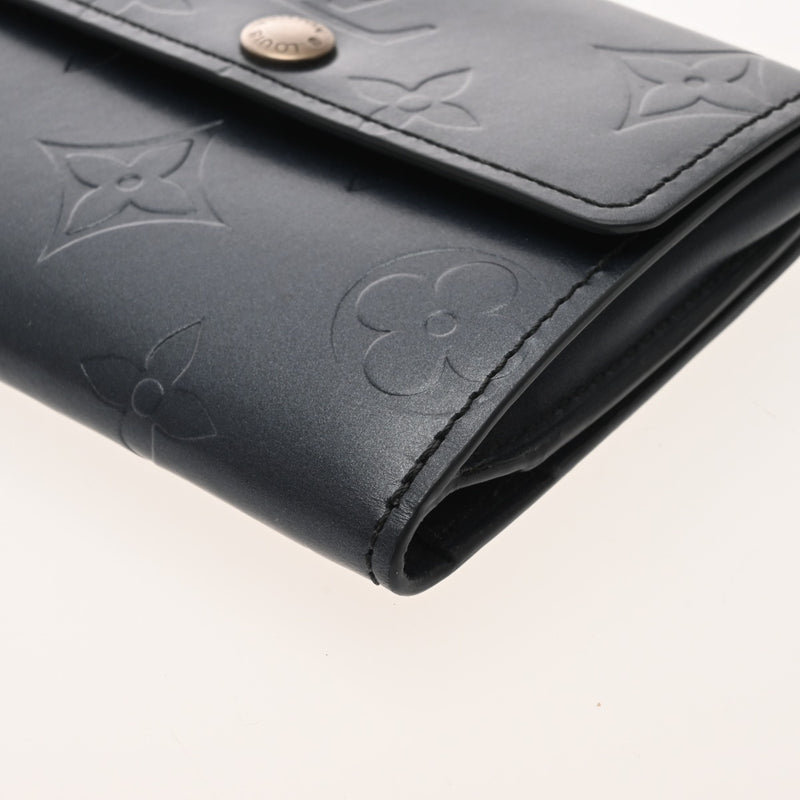 LOUIS VUITTON ルイヴィトン モノグラムマット ラドロー ブルー M65125 ユニセックス モノグラムマット コインケース ABランク 中古 銀蔵