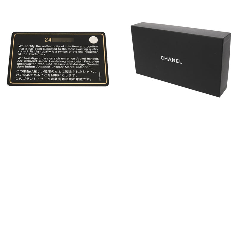 CHANEL シャネル カメリア 二ツ折財布 ピンク A82283 レディース カーフ 二つ折り財布 新同 中古 銀蔵