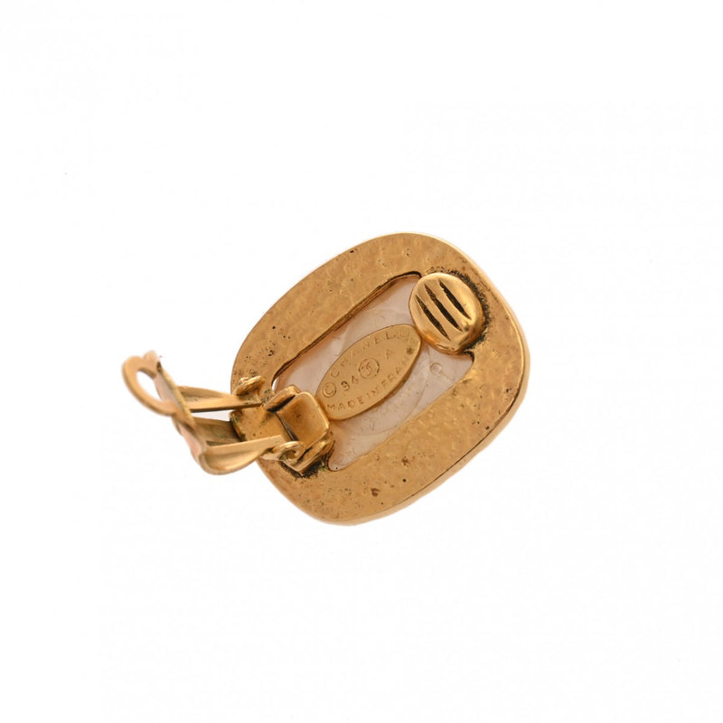 CHANEL シャネル ココマーク 94年モデル レディース GP フェイクパール イヤリング Aランク 中古 銀蔵