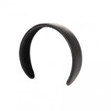 CHANEL シャネル ココマーク カチューシャ ブラック レディース ラムスキン ブランド小物 ABランク 中古 銀蔵