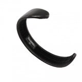 CHANEL シャネル ココマーク カチューシャ ブラック レディース ラムスキン ブランド小物 ABランク 中古 銀蔵