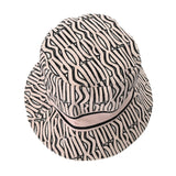 CHRISTIAN DIOR クリスチャンディオール 58サイズ ピンク/黒 レディース コットン100％ ハット Aランク 中古 銀蔵