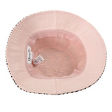 CHRISTIAN DIOR クリスチャンディオール 58サイズ ピンク/黒 レディース コットン100％ ハット Aランク 中古 銀蔵