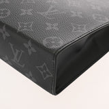 LOUIS VUITTON ルイヴィトン モノグラムエクリプス ポシェットヴォワヤージュ MM ブラック M61692 メンズ モノグラムキャンバス セカンドバッグ Aランク 中古 銀蔵