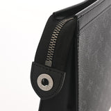 LOUIS VUITTON ルイヴィトン モノグラムエクリプス ポシェットヴォワヤージュ MM ブラック M61692 メンズ モノグラムキャンバス セカンドバッグ Aランク 中古 銀蔵