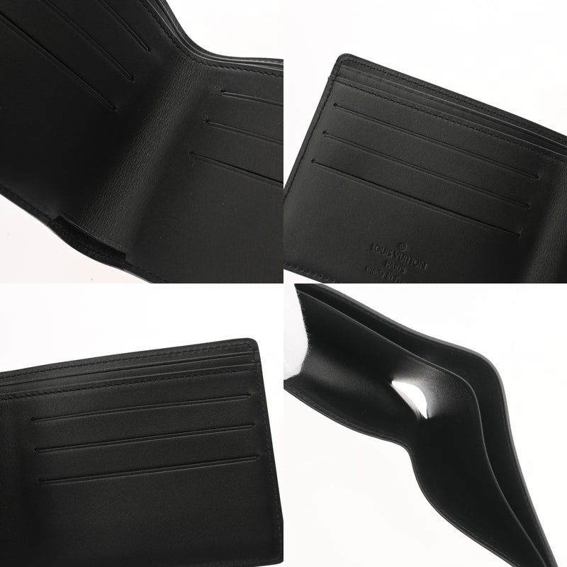 LOUIS VUITTON ルイヴィトン ノマド ポルトビエ 6 カルトクレディ ノワール M85014 メンズ 二つ折り財布 新同 中古 銀蔵